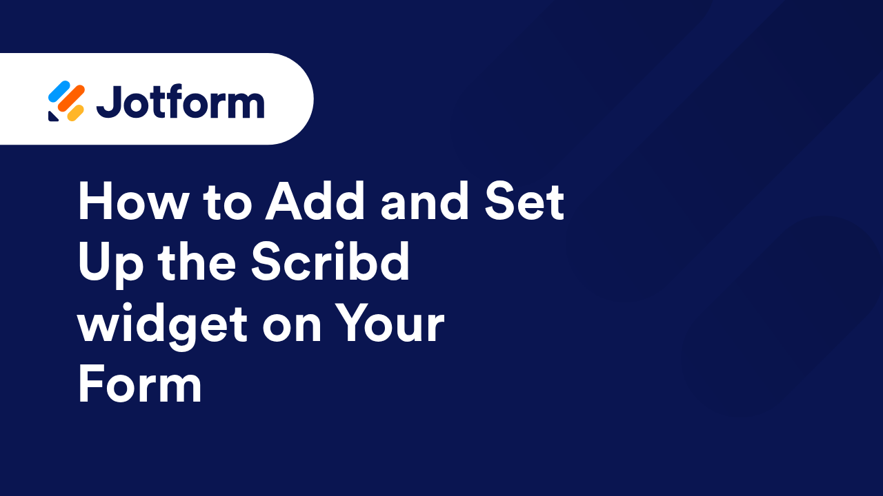Jotform Widgets