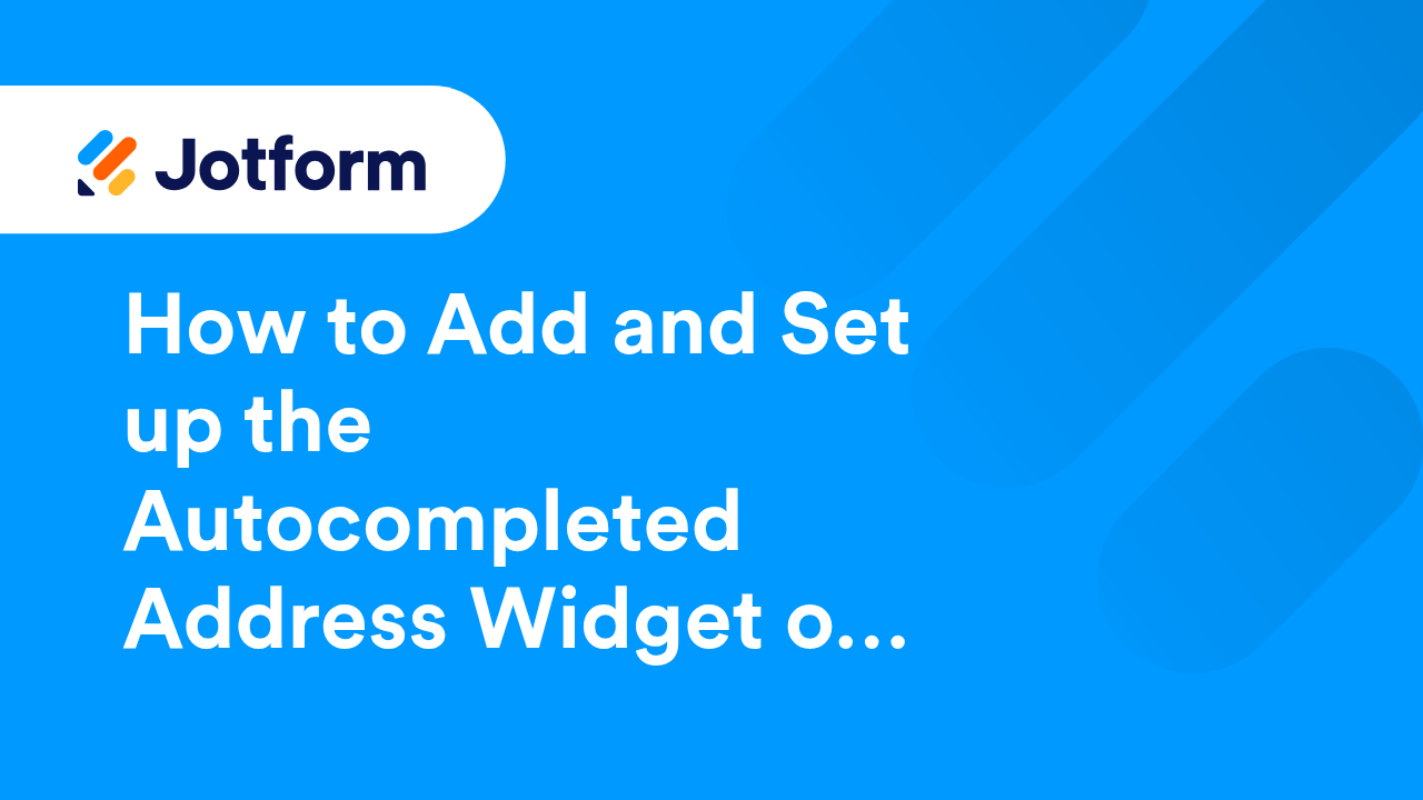 Jotform Widgets