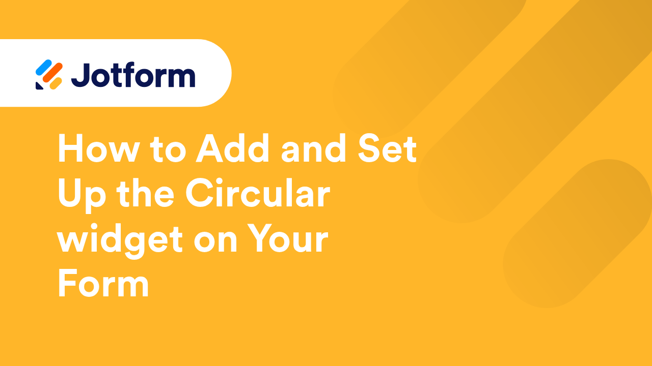 Jotform Widgets