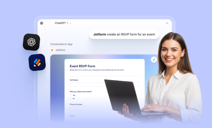 كيفية استخدام Jotform ChatGPT: أنشئ نماذجك، عدّلها، واستكشفها الآن لإنشاء النماذج