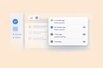 How to check version history in Microsoft Forms