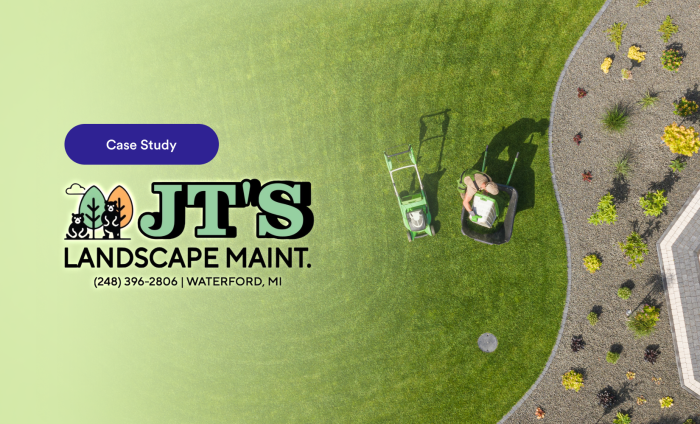 An AI-powered app helps JT’s Landscaping clear the way to higher earnings