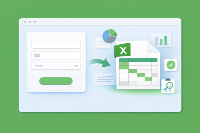 How to create a web form to populate an Excel spreadsheet