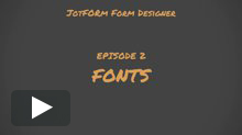 Fonts Tutorial