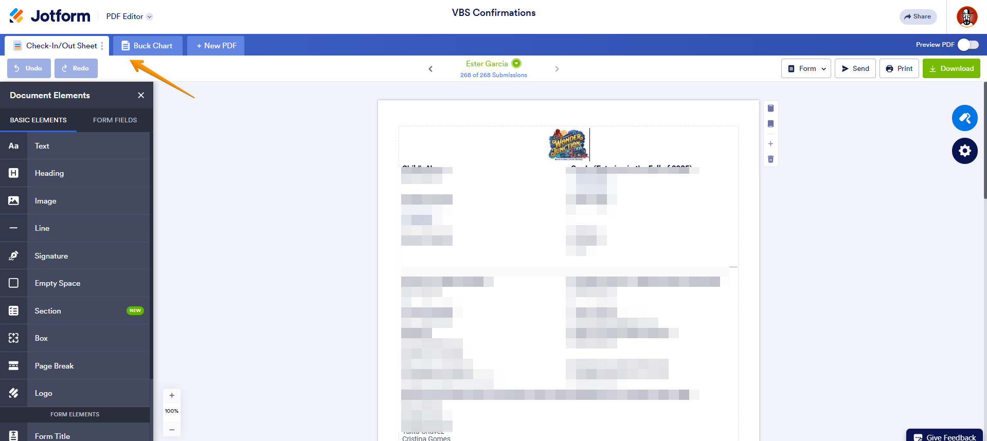 Jotform Tables downloading old PDF mapping after deleting/recreating PDF Editor document Image 3 Screenshot 62