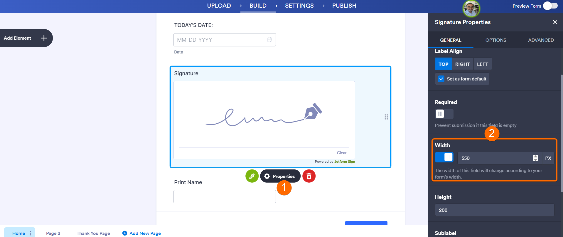 
Signature Field: How to Increase Signature Size
Image-1