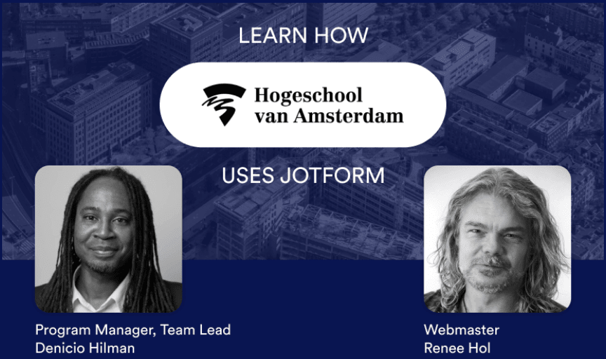 Amsterdam University of Applied Sciences creates custom enrollment...