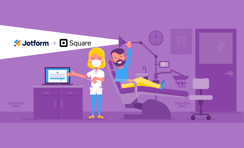 How this dentist gets paid easily with Jotform and Square