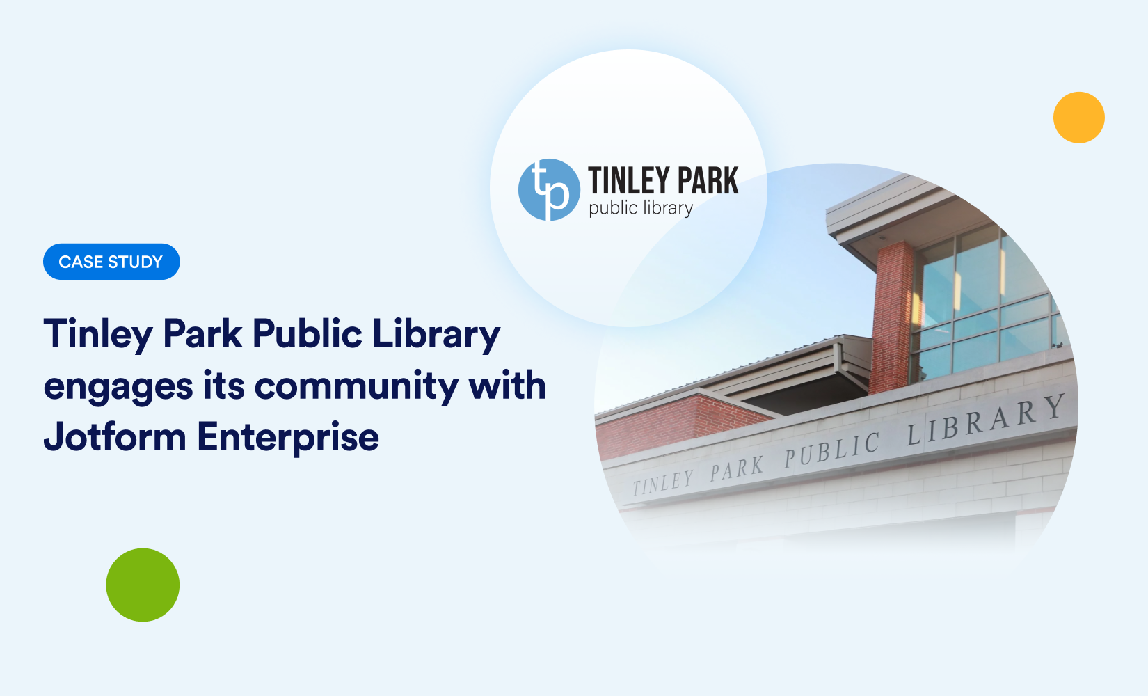 Tinley Park Public Library Hero Image