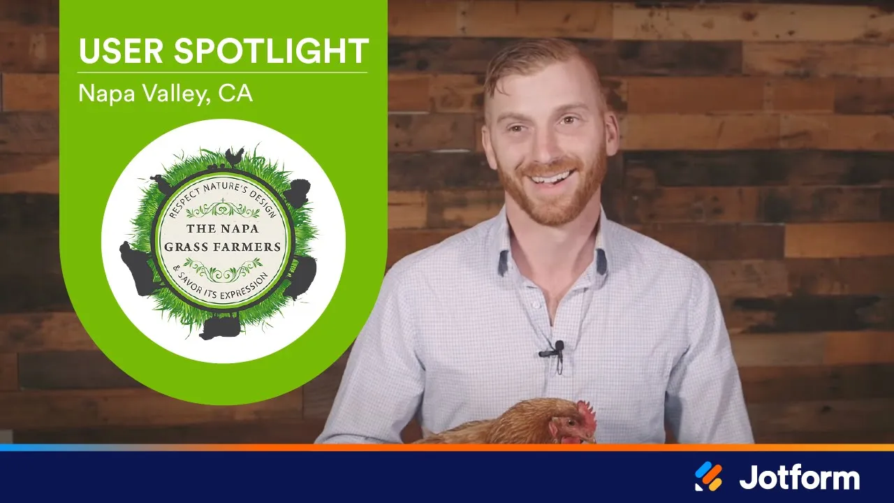 Learn How an Organic Farm Uses Jotform for Customer Orders