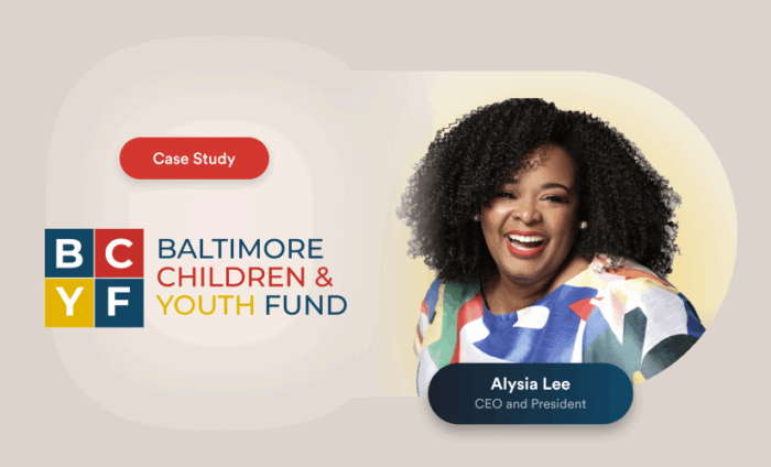 Baltimore Children & Youth Fund uses Jotform Enterprise to help young people thrive
