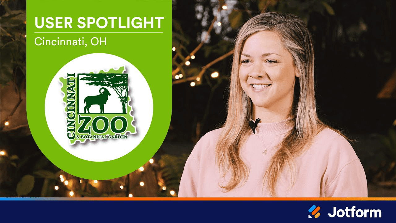 The Cincinnati Zoo streamlines its processes with Jotform Enterprise