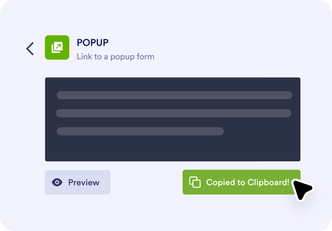 3- Copy the code and publish