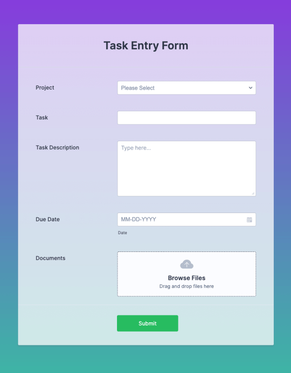 Template task-entry-form-private-1