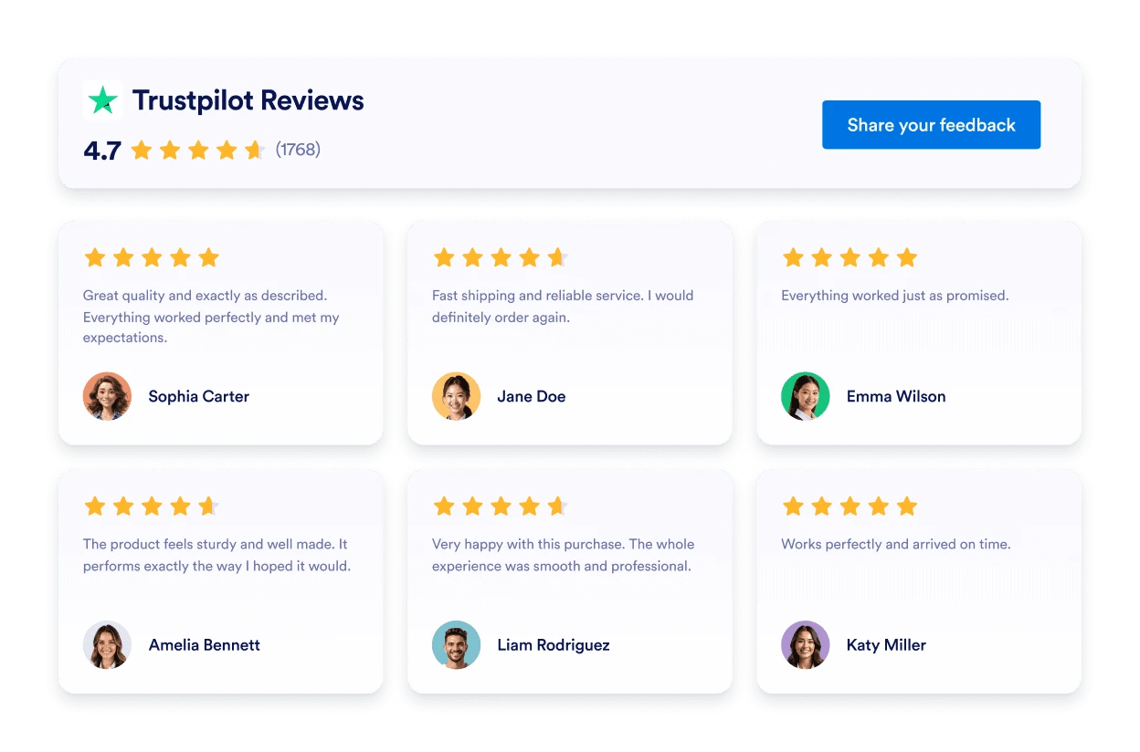Trustpilot Reviews