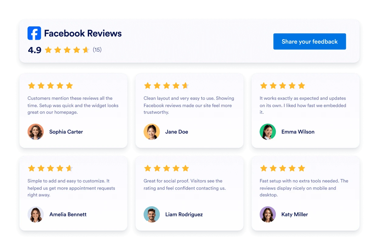 Facebook Reviews