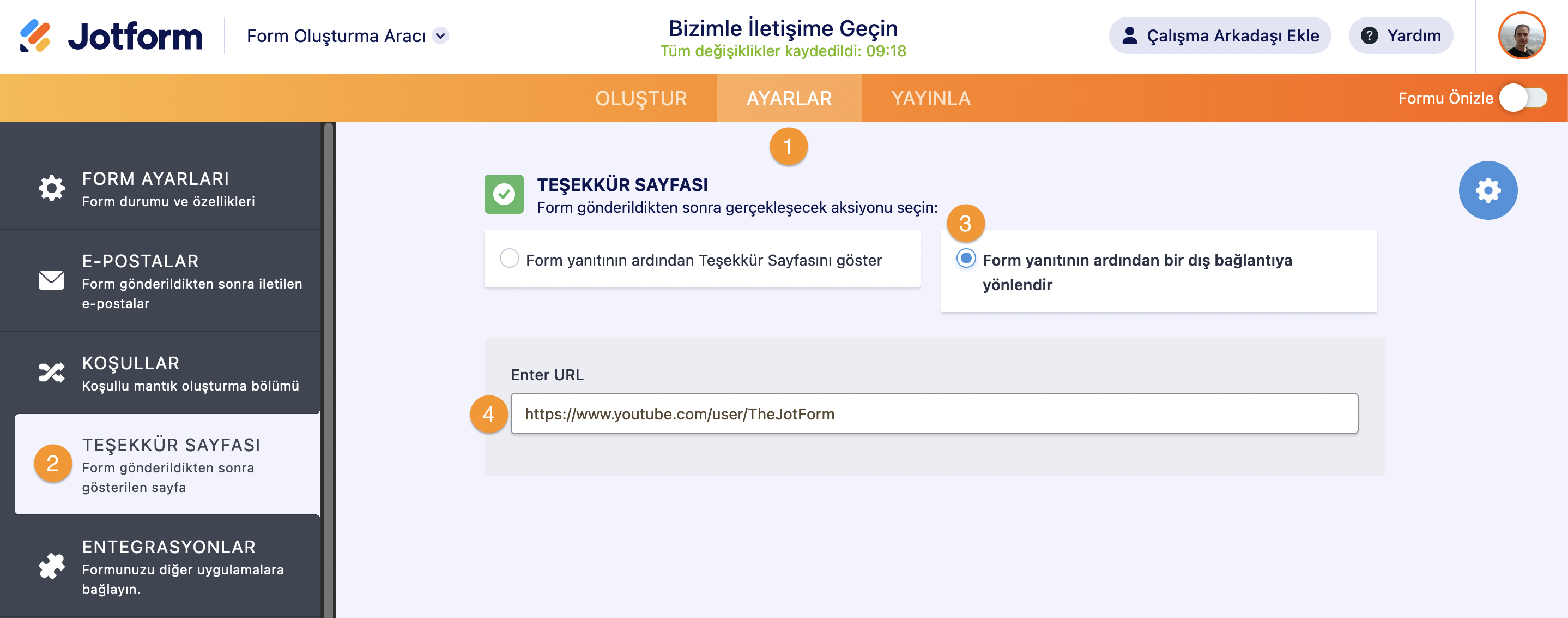 Kullanıcıları Farklı Bir Sayfaya Yönlendirmek Image-1
