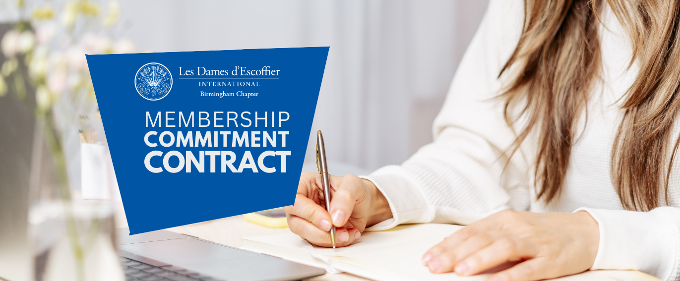 Les Dames Birmingham                                       Membership Commitment Contract